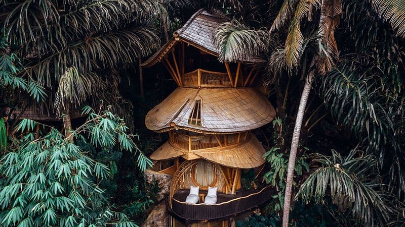 Eco-Friendly Bamboo Bungalow