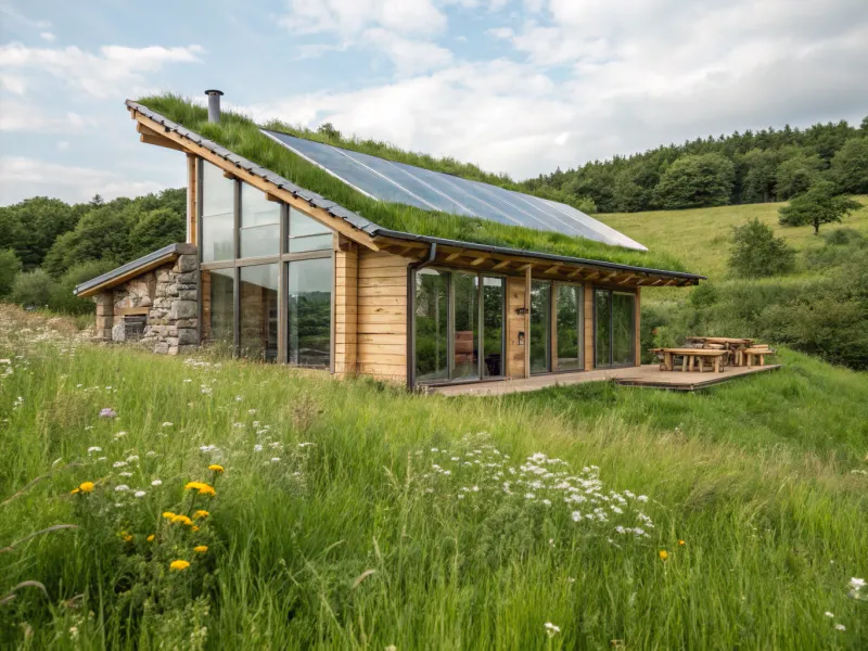 Eco-Friendly Solar Cabin