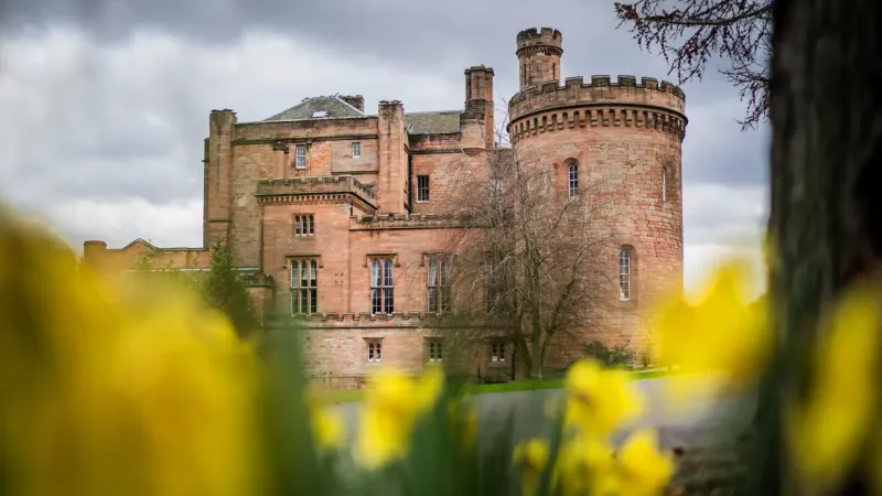 Elegant Castle Hotel in Edinburgh, Scotland