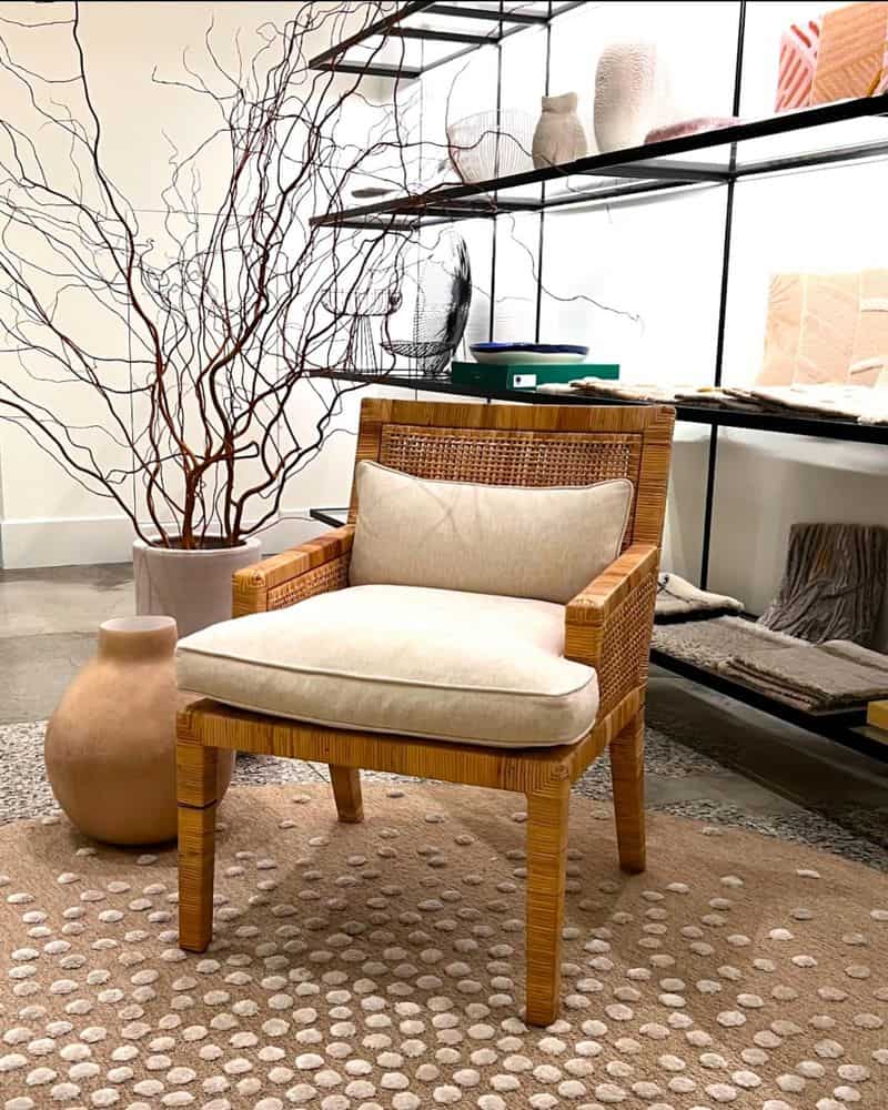 Elegant Rattan Armchair