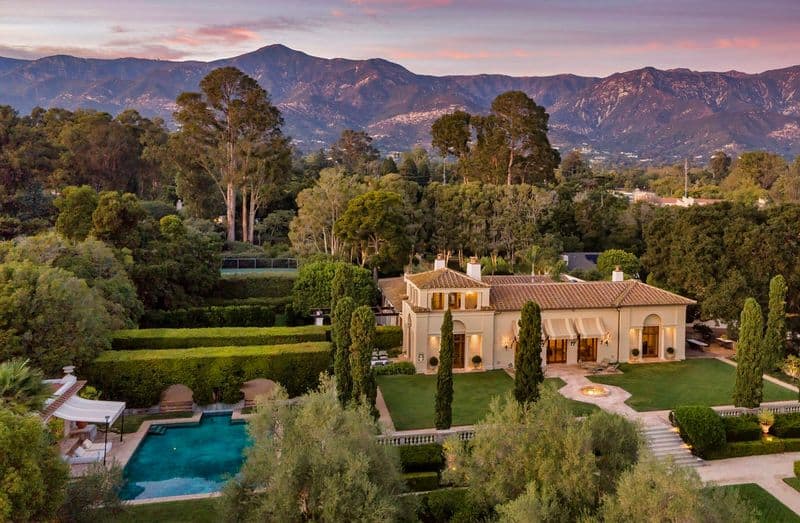 Ellen DeGeneres' Santa Barbara Villa