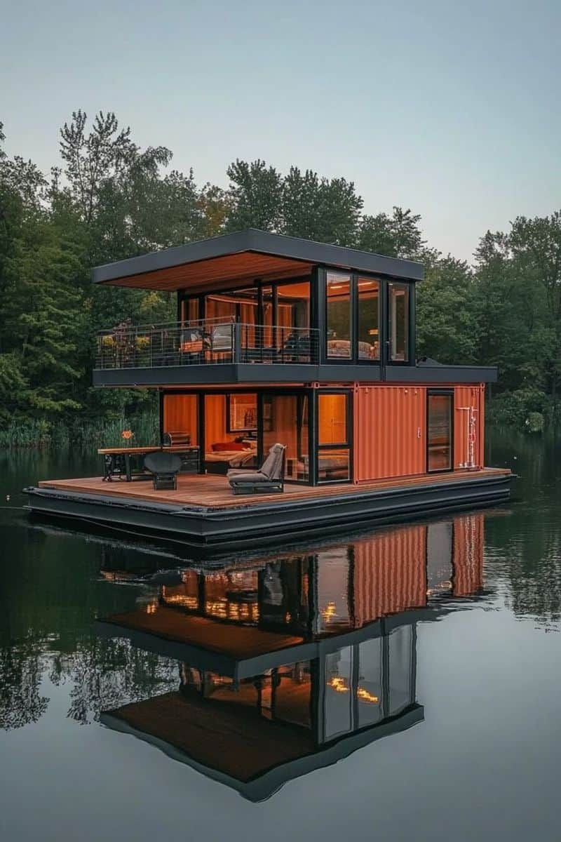 Floating Container Haven