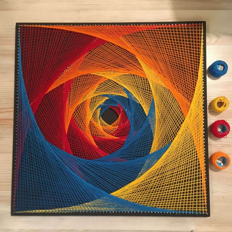 Geometric String Art