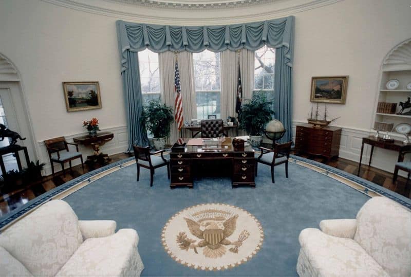 George H.W. Bush Added a Rug