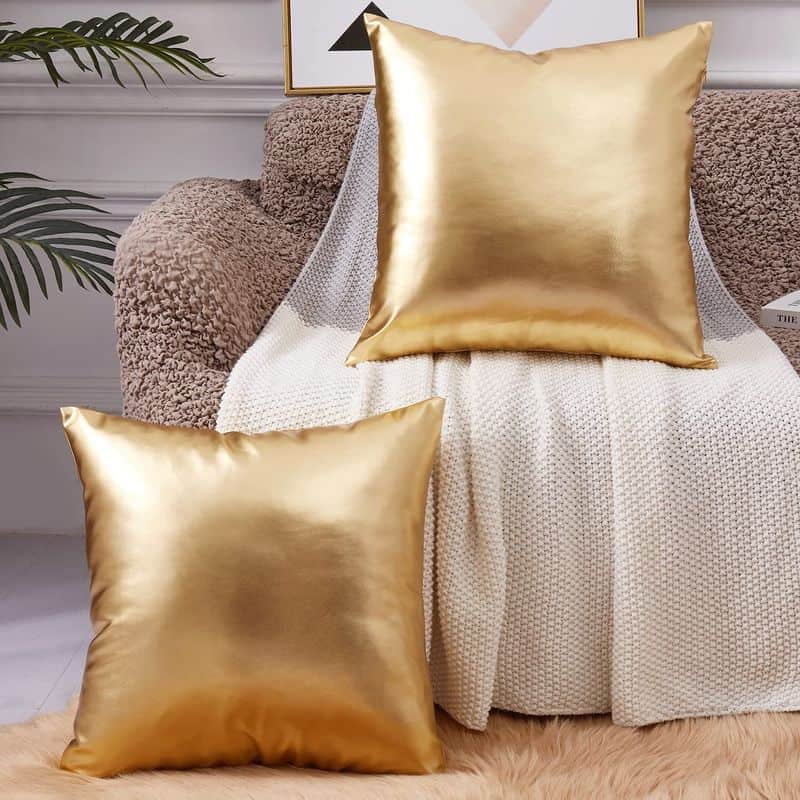 Gold Accent Pillows