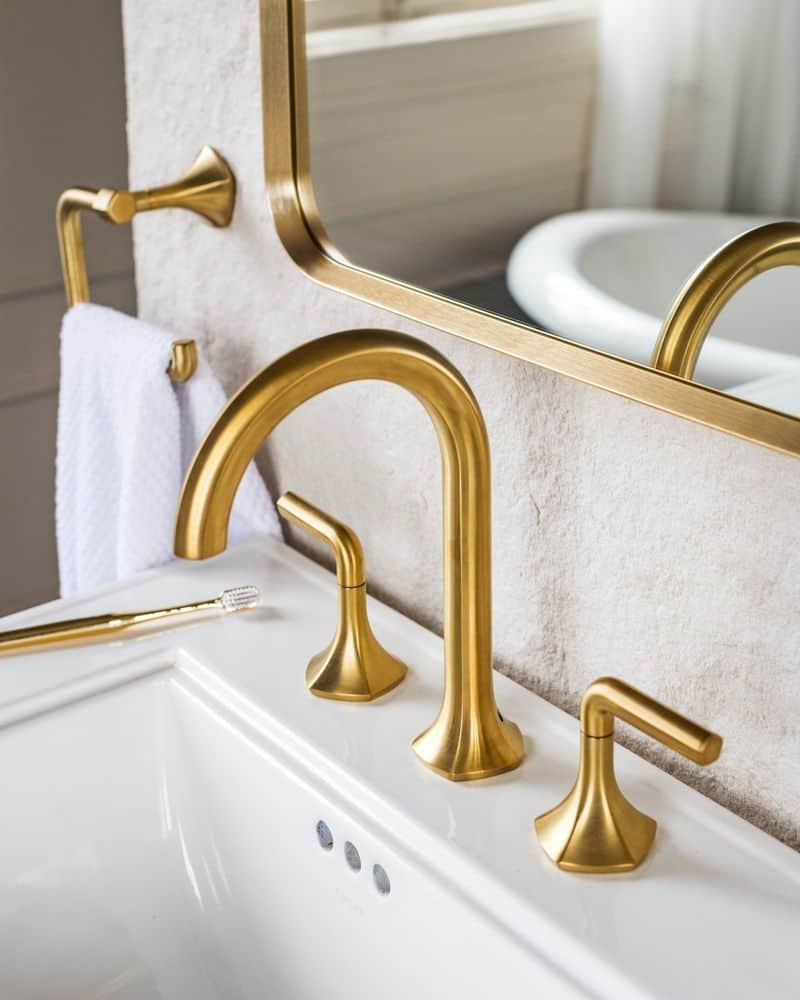 Gold Bathroom Fixtures