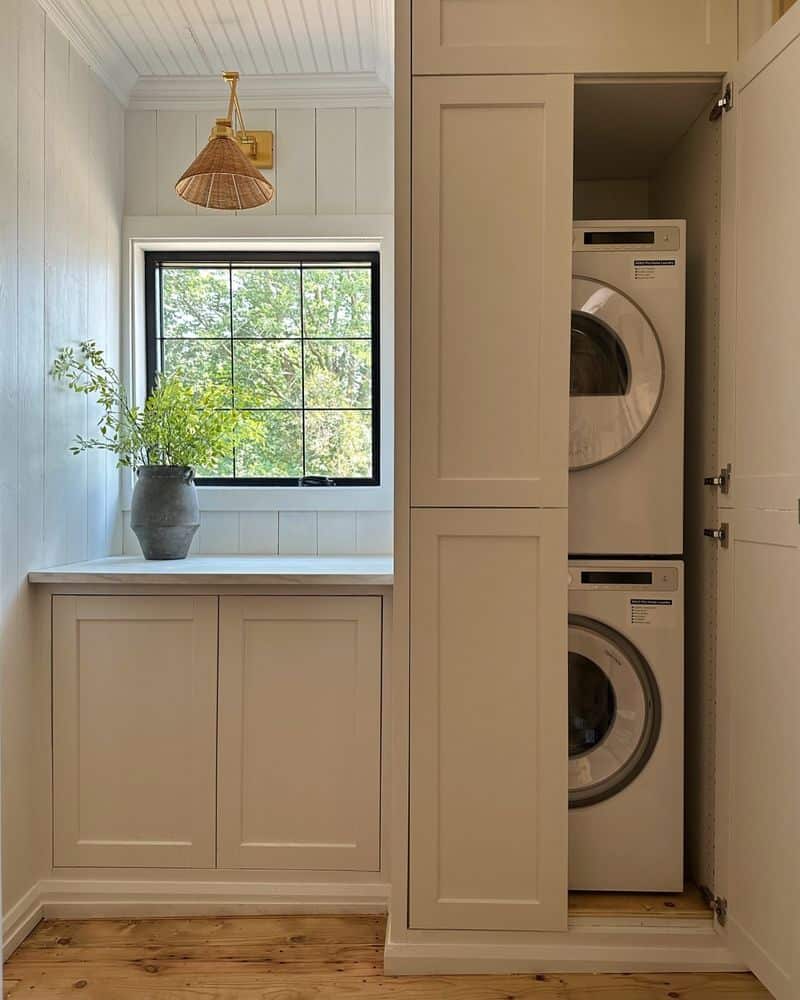 Hide the Washer and Dryer: Out of Sight, Out of Mind