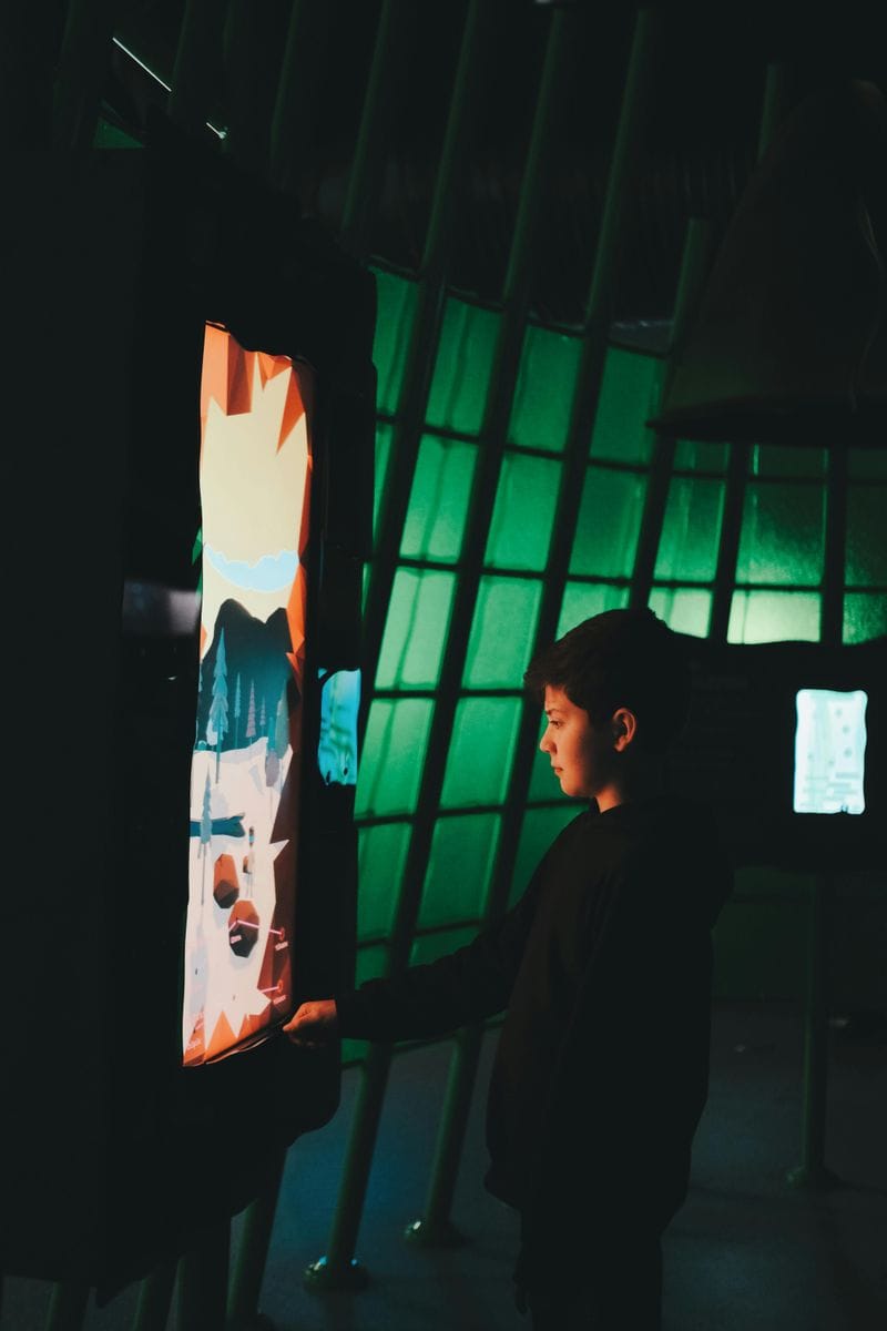 Interactive Digital Art Displays