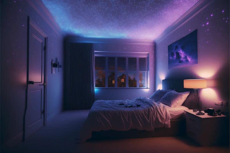 LED Galaxy Projector