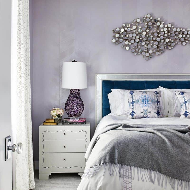 Lavender Accent Walls