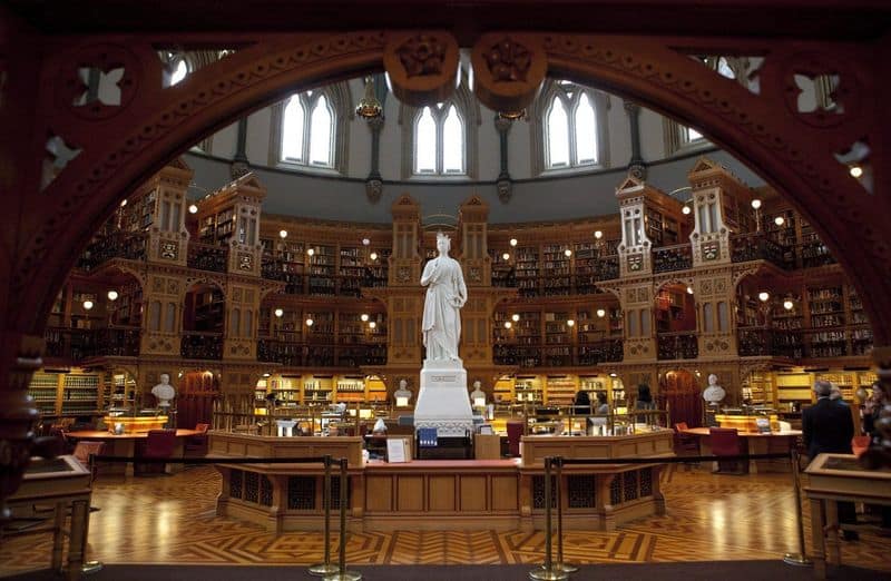 Library of Parliament in Ottawa, Canada