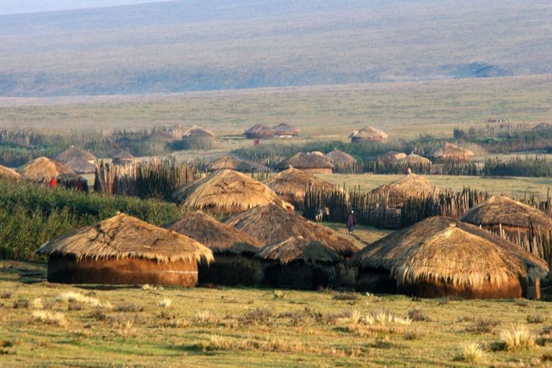 Maasai Village Hut, Kenya