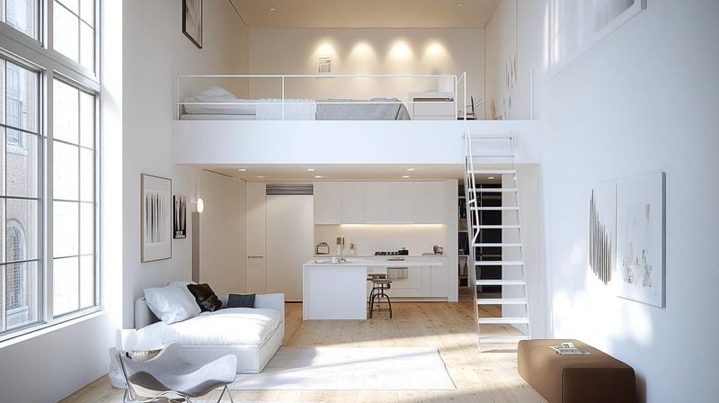 Minimalist Micro Loft