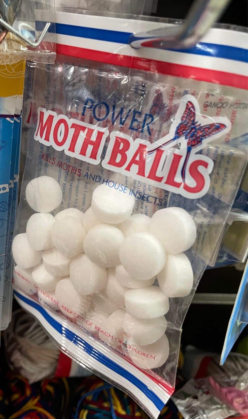 Mothballs with Naphthalene: Keep Moths Away, Destroy Everything Else