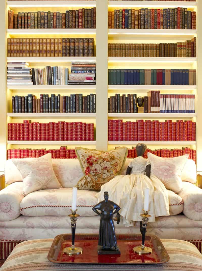 Oprah Winfrey's Cozy Reading Nook