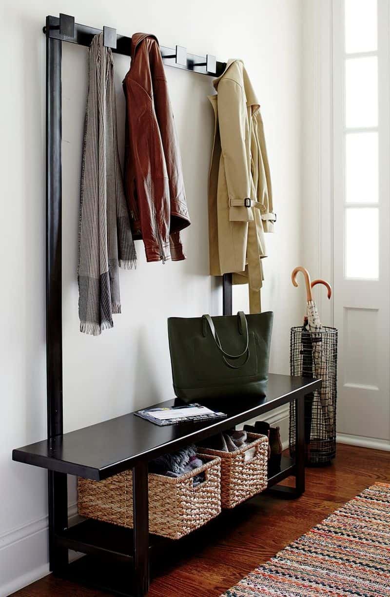 Overstuffed Coat Rack