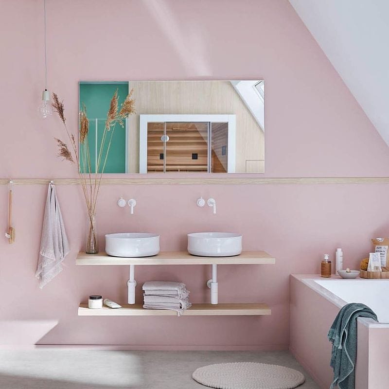 Pastel Bathrooms