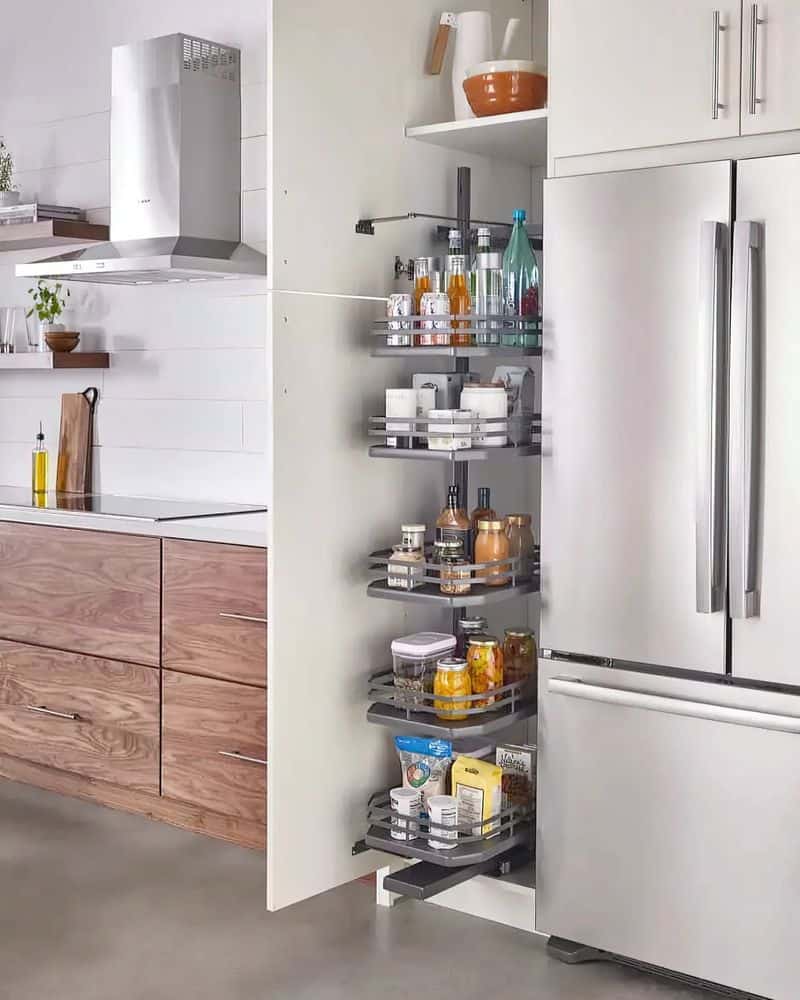 Pull-Out Pantry Shelves