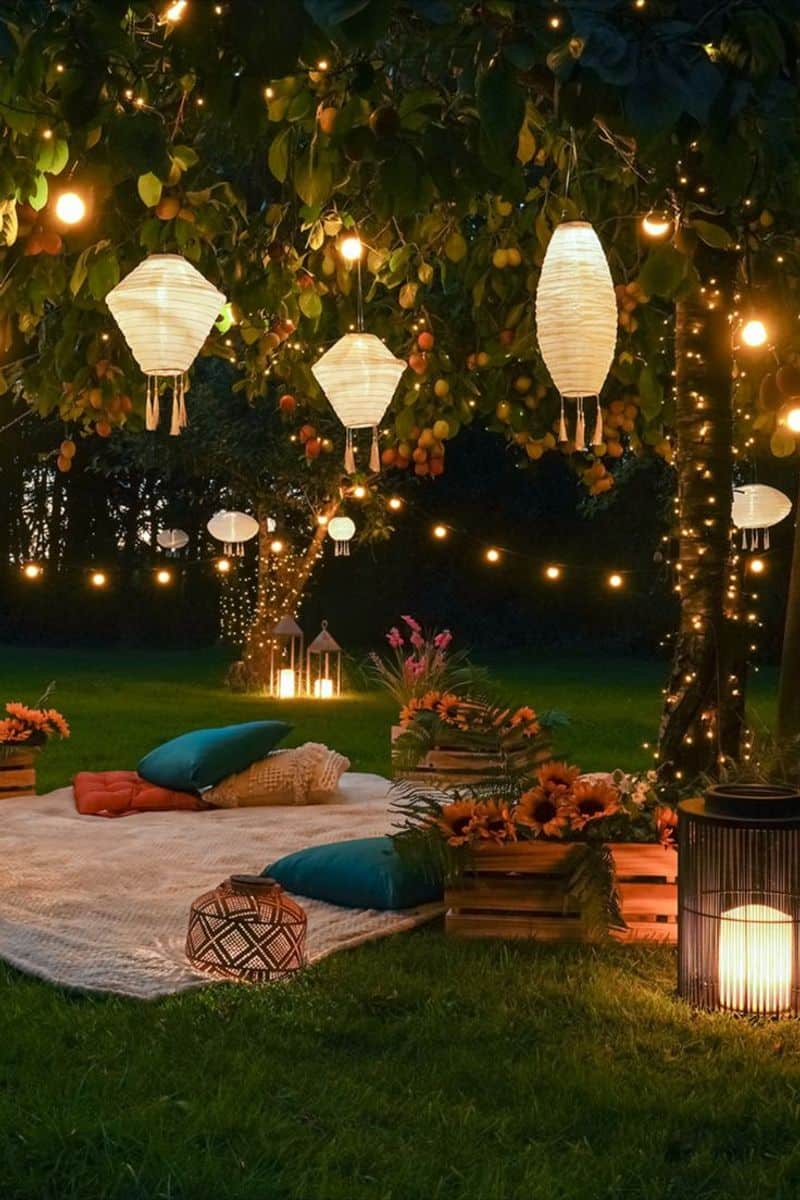 Romantic Outdoor Lanterns