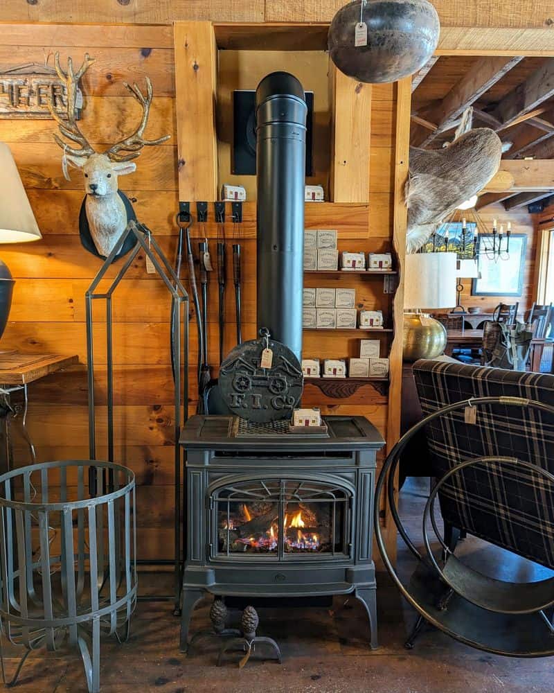 Rustic Cabin Stove