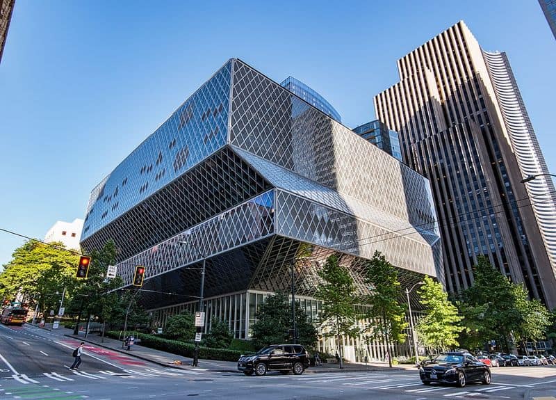 Seattle Central Library in Seattle, Washington