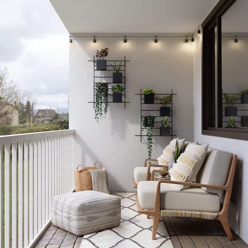 Serene Balcony Retreat