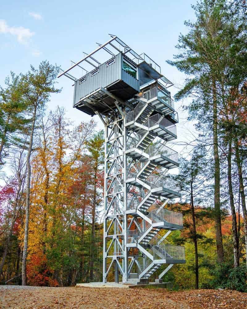 Shipping Container Retreat, Georgia, USA