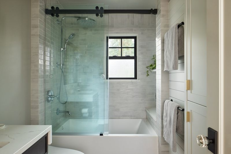 Shower Glass Barn Door