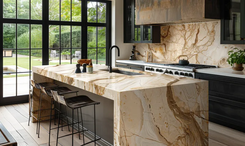 Stone Drenched Countertops