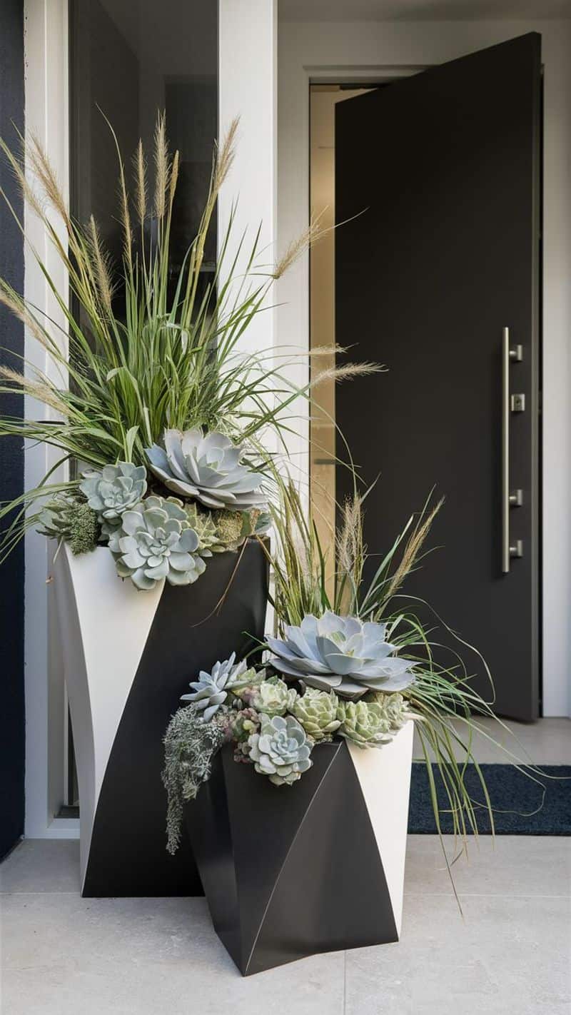 Stylish Oversized Planters