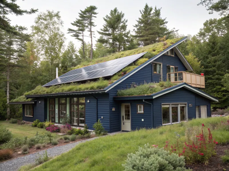 Sustainable Navy Eco-Home