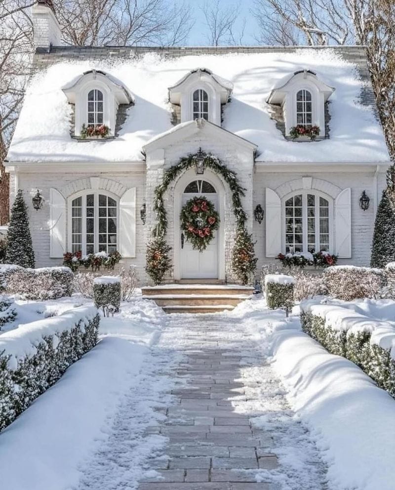 The “I’m Basically Living in a Snowy Wonderland” House