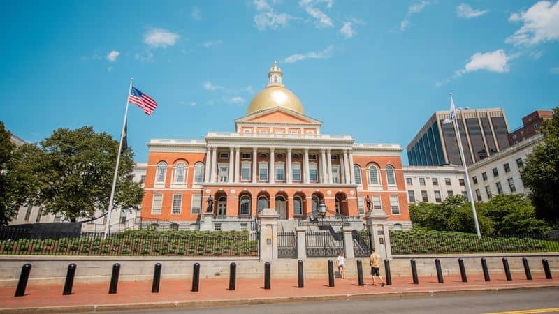 The Massachusetts State House, USA