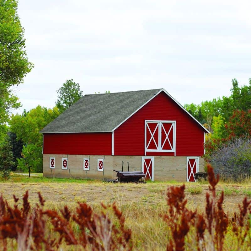 The Red Barn (Because Every Farmhouse Needs a Barn, Right?)