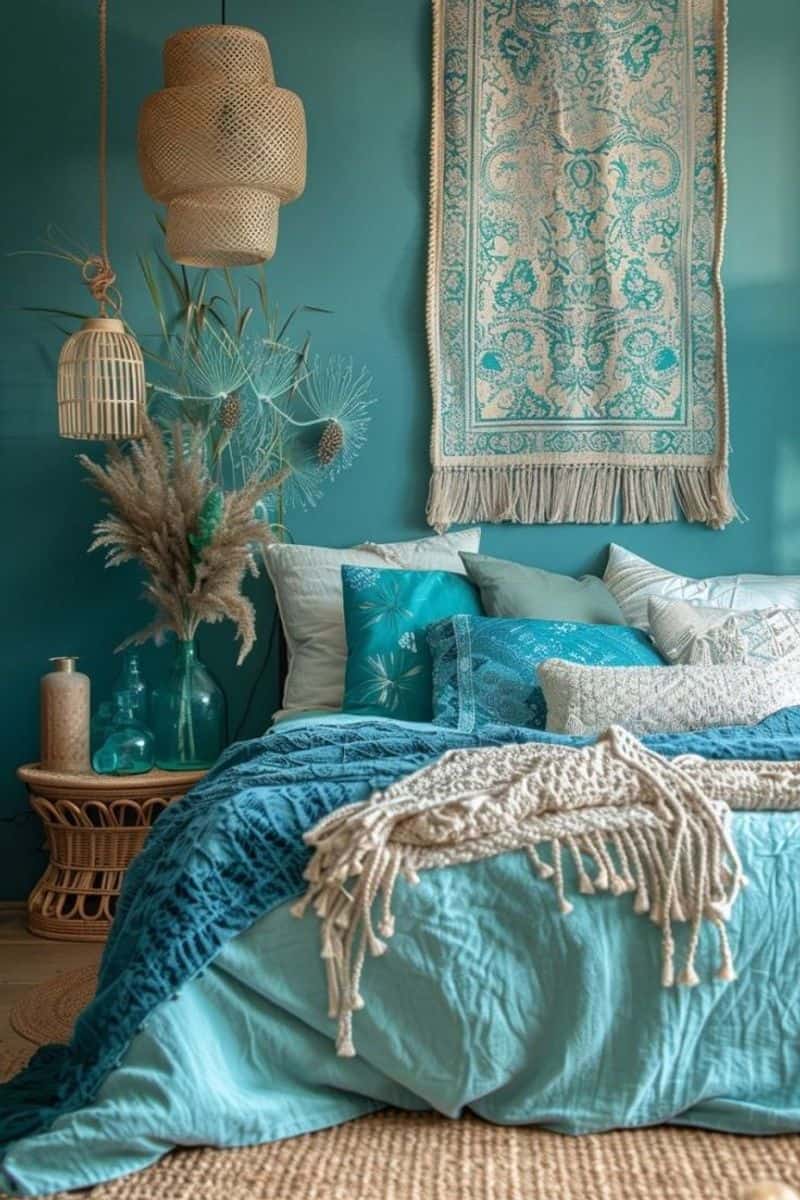 The Turquoise Tranquility Bedroom