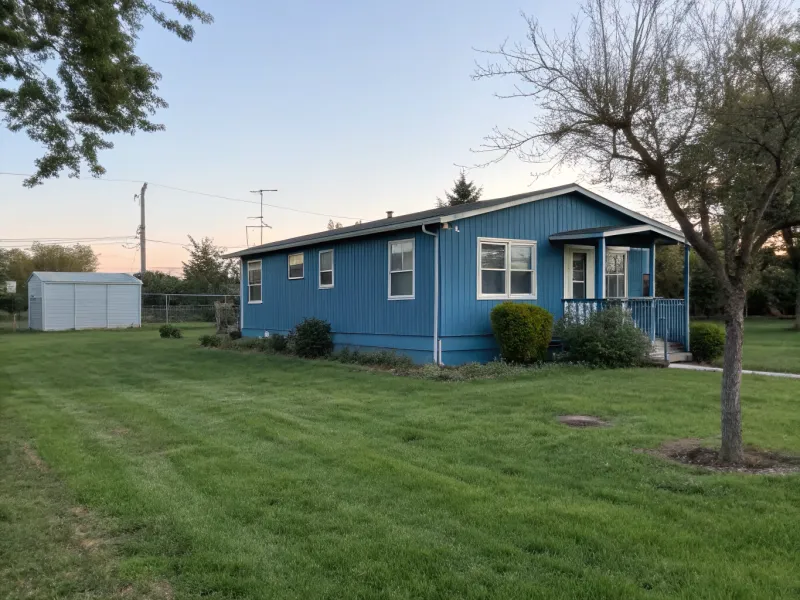 Tranquil Blue Home