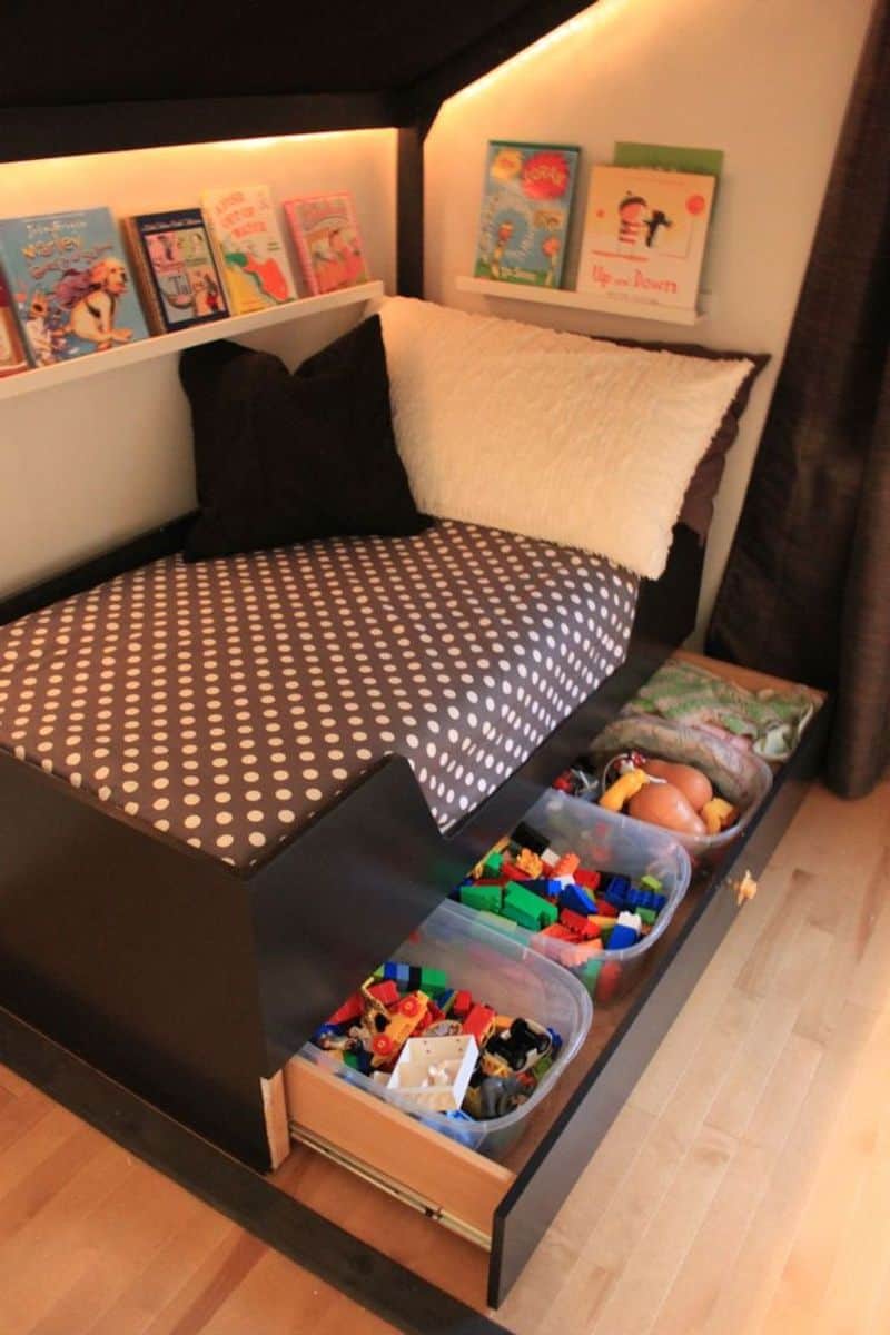 Under-bed Toy Storage