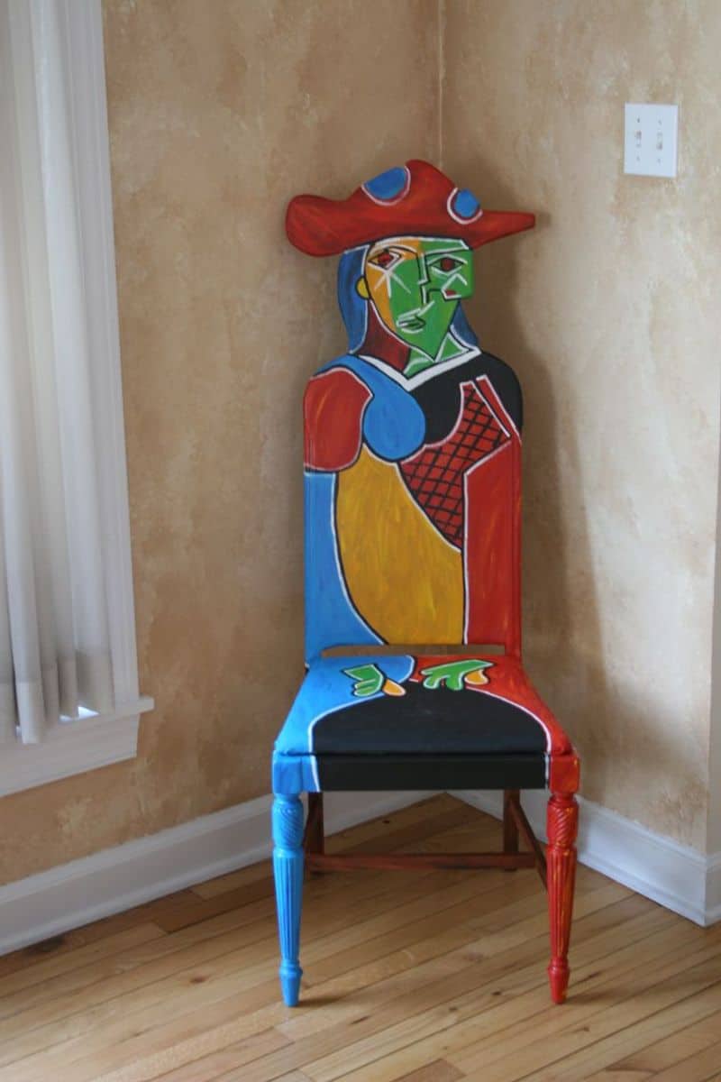 Upcycled Furniture Art