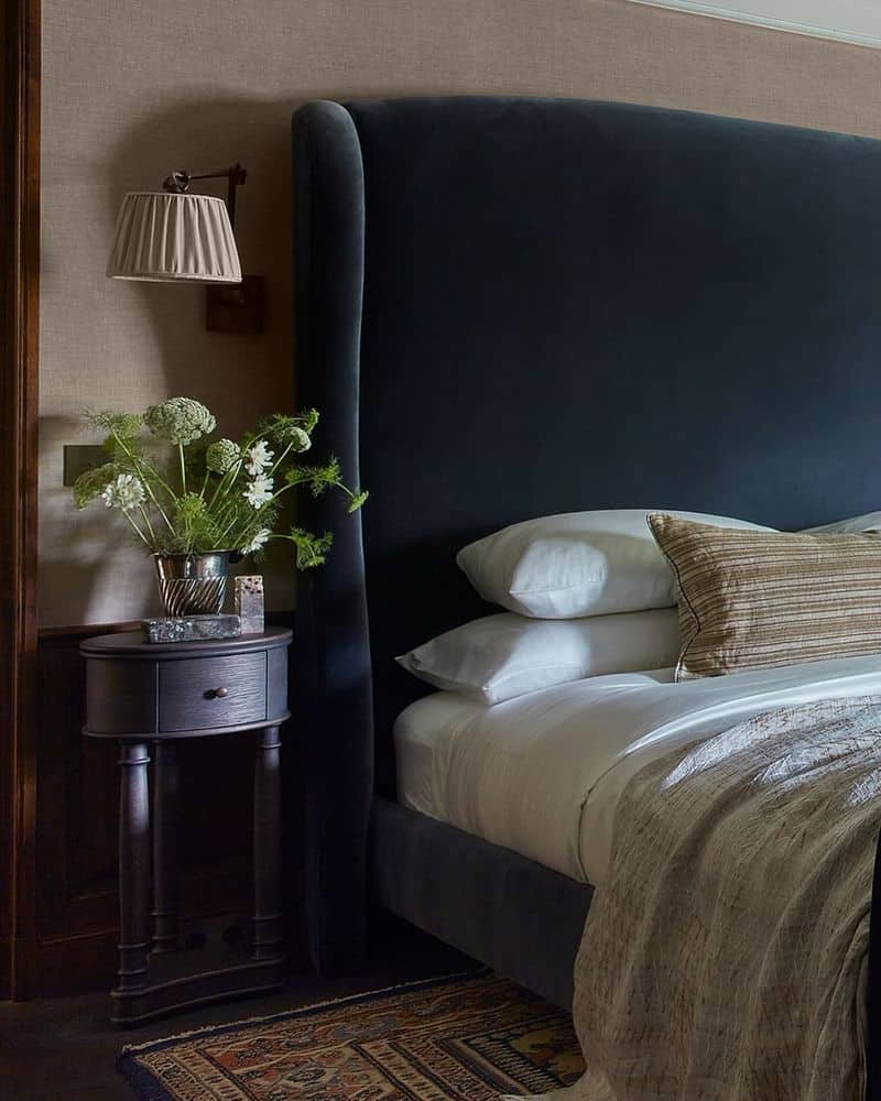 Velvet Headboard