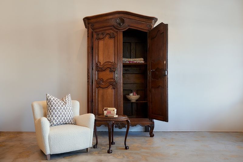 Vintage French Provincial Armoire