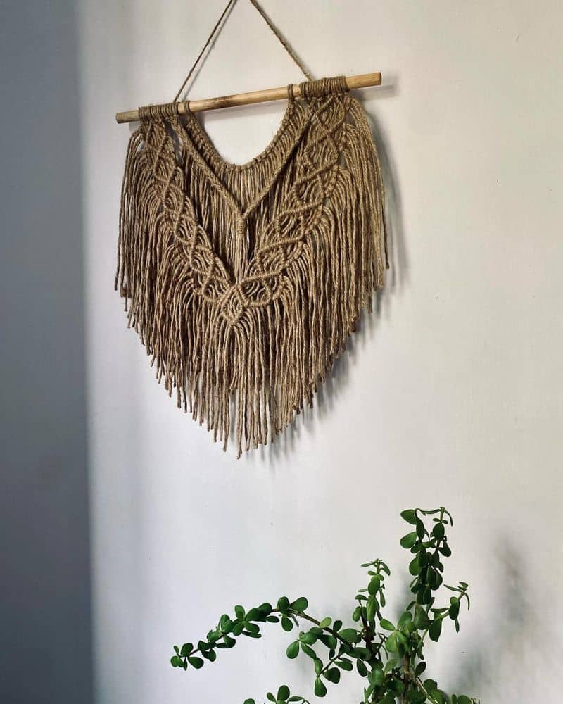 Vintage Macramé Wall Hanging