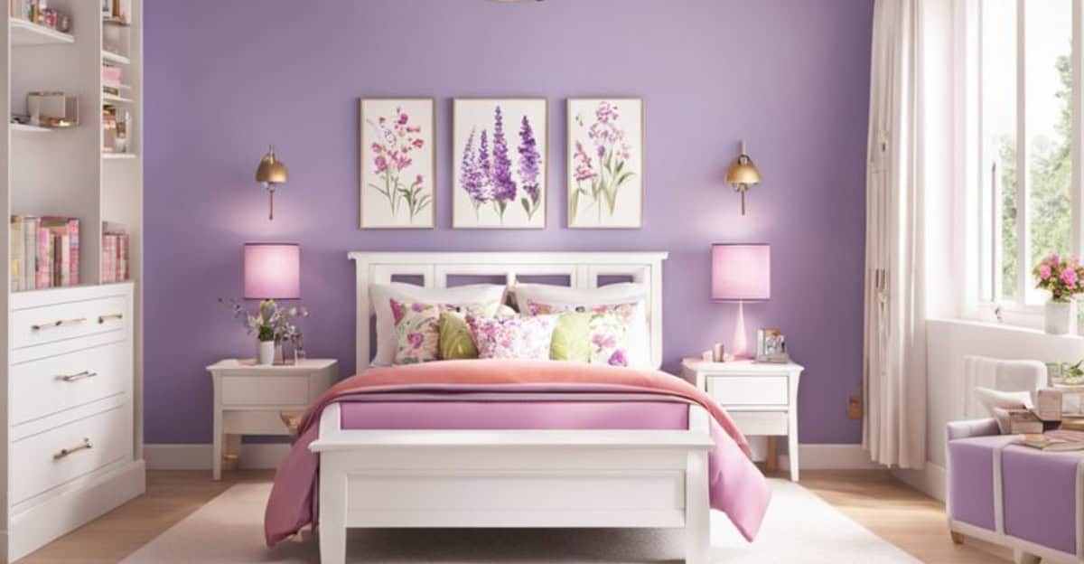 7 Lavender Bedrooms For Sweet Dreams and Soft Vibes