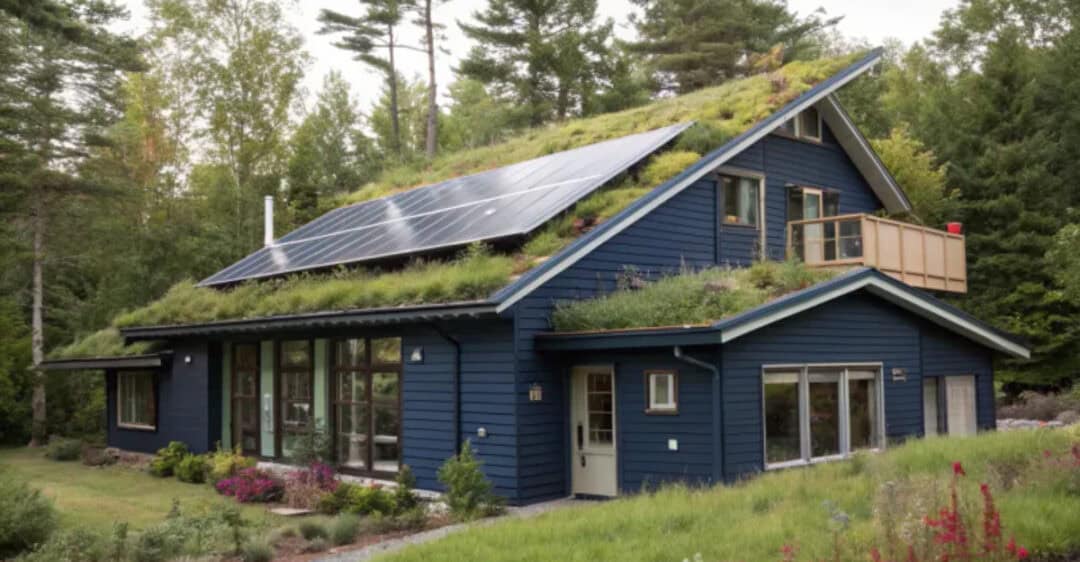 Sleek and Stylish Exteriors of 7 Modern Navy Blue Houses DecoFond