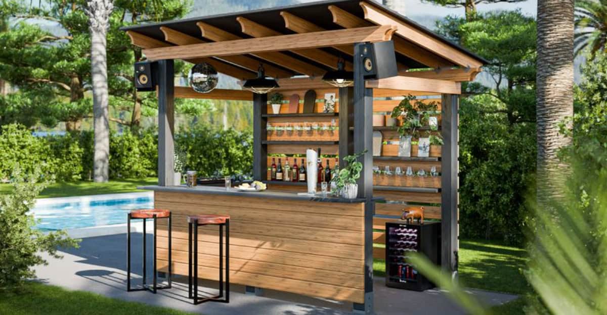 10 Reasons To Add an Outdoor Bar To Your Garden Oasis!