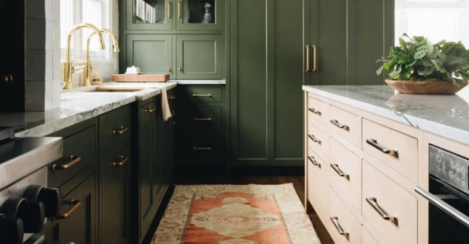 11 Green and Beige Kitchens That Might Just Change Your Favorite Color ...