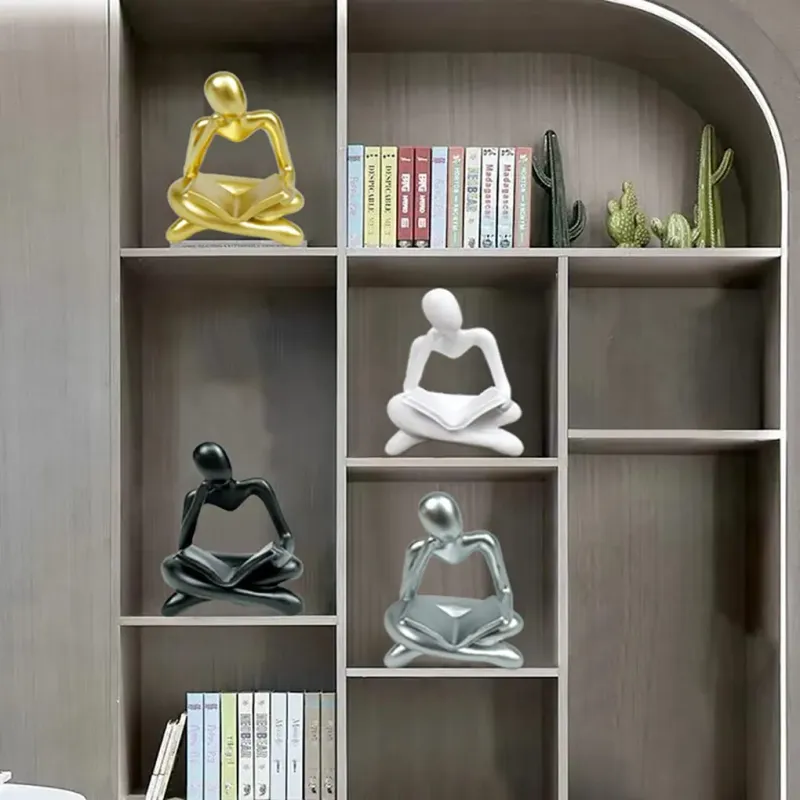 Abstract Sculpture Bookshelf