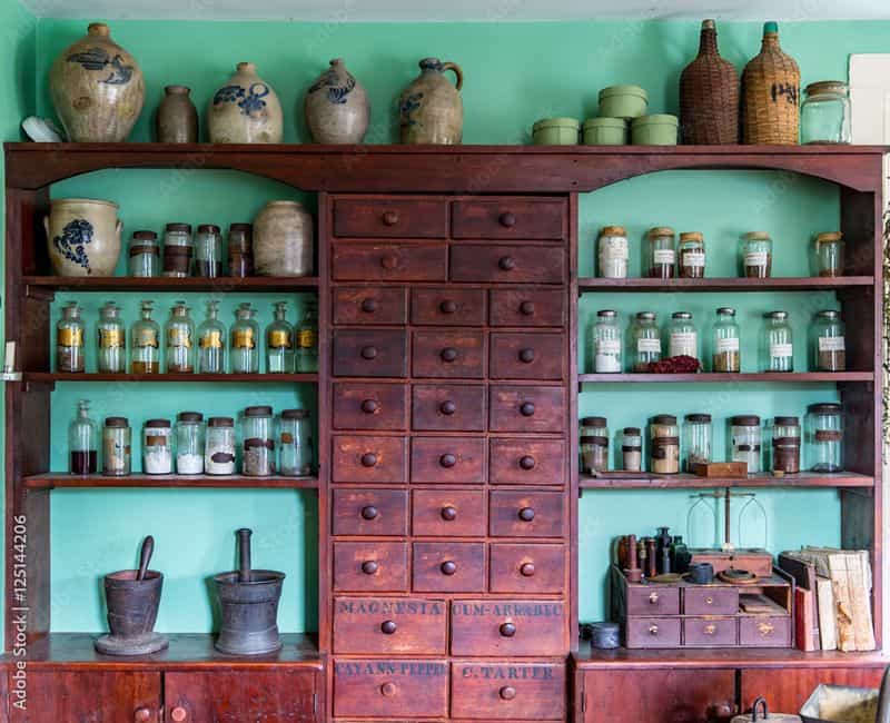 Antique Apothecary Cabinets