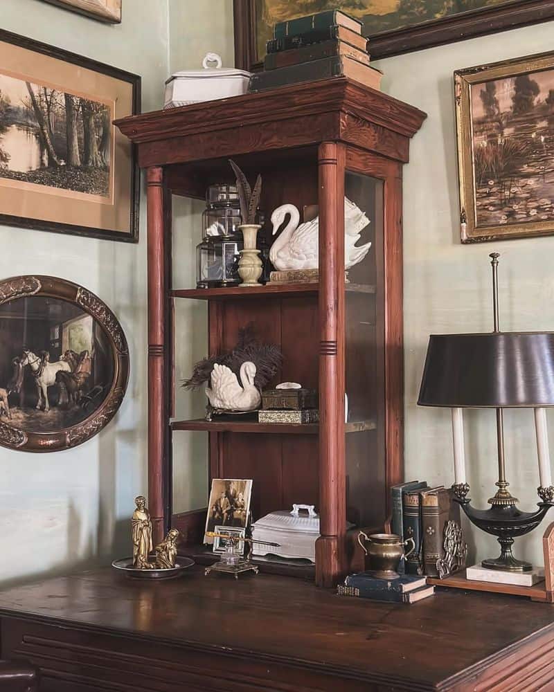 Antique Memorabilia Displays