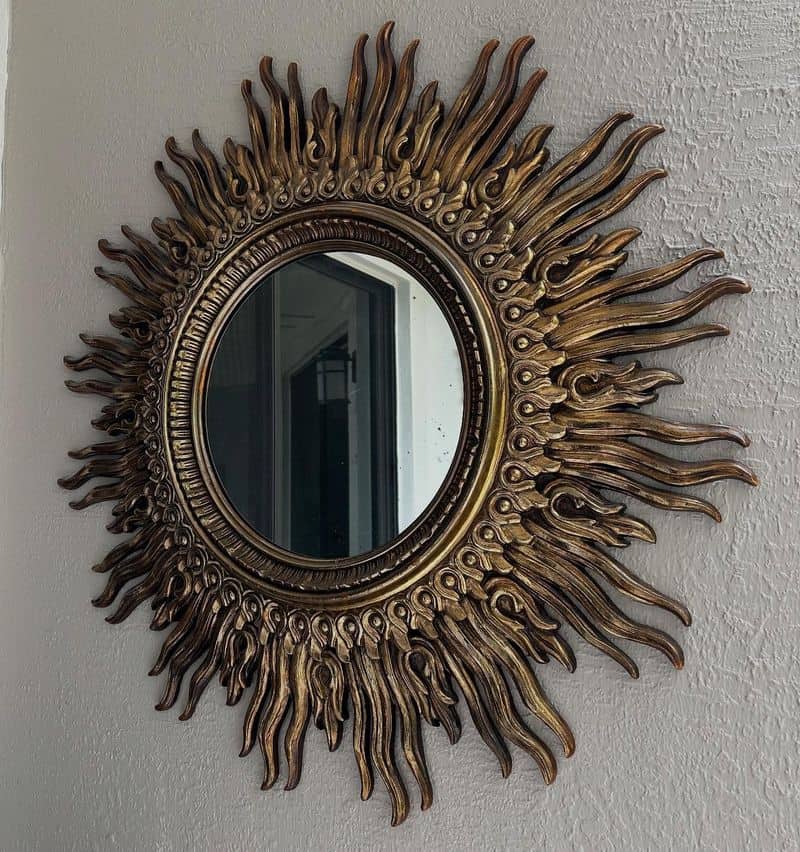 Art Deco Sunburst Mirror