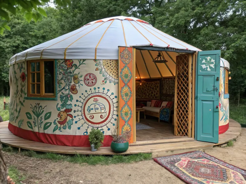 Artistic Yurt